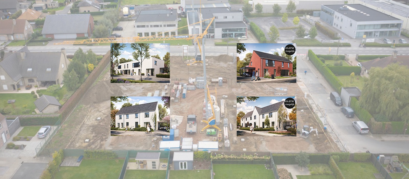 Bouwfirma.be - 11 woningen Schuwe Maandag Roeselare